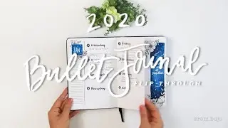 2020 Full Bullet Journal Flip-Through [REM.BUJO]