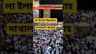 কেউ যদি জীবনে একবার বলে, লা ইলাহা ইল্লাল্লাহ দাখালাল জান্নাহ ||৷ #youtubeshorts #reels #quran #dua