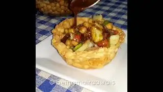Katori Chaat 🤤🤤 #shorts #ramadanrecipes #shortsfeed #youtubeshorts #betashorts #chanachatrecipe