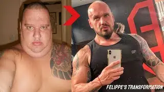 Felippe Ornellas Amazing Weight Loss and Muscle Gain Body Transformation