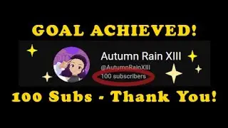 Thank You for 100