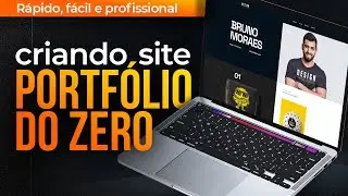 Como criar um PORTFÓLIO ONLINE do Zero! Simples e Fácil de mexer!