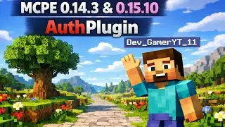 MCPE 0.14.3 & 0.15.10 | Best AuthPlugin 🔐 | PocketMine Plugin | Craftsman & Mastercraft AuthPlugin