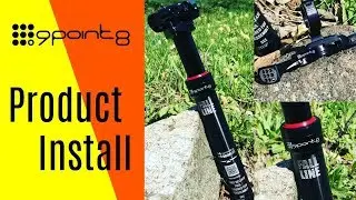 9point8 Fall Line Dropper Post Install | How to install a dropper seat post