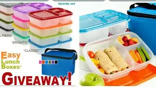 Easylunchboxes review | Giveaway!! Back to School lunches! (CLOSED)
