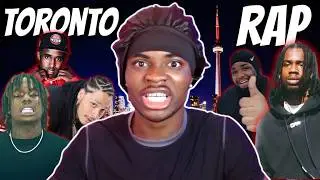 Reacting To Toronto Rap For The First Time! (SAVV4X, HOUDINI, DUVY, TOP 5, CASPER TNG)