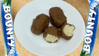 🍬 BOUNTY sweets at home WITHOUT BAKING! Very Quick and Easy Cooking! Home Cooking!