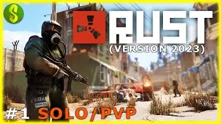 RUST en 2023 ça donne quoi ? | Rust #1 (PvP/Solo Let's Play Survie FR 4K60)