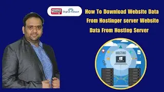 How to download website data from hostinger server  website data from hosting server