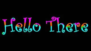 Motion Graphics Liquid Text Effect | Hello | Powerpoint Animation Tutorial No Morph