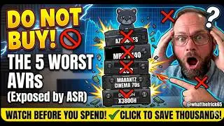DO NOT BUY These 4 AV Receivers (Exposed by Science)