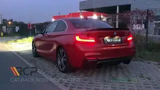 BMW 230i | RCP Exhausts | Cat-Back Exhaust + Valves