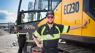 Adam Lindberg berättar om nya Volvo EC230
