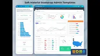 Streamline Your Workflow with Bootstrap Admin Dashboard : Soft Material
