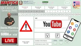 Autoscuola Mantica Live [Scheda da esame di teoria con spiegazione quiz finale]