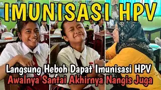 Ibu Baju Kuning Bikin Panik Sampai Nangis Parah |  Imunisasi HPV 2024