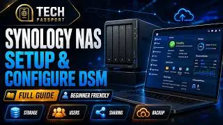 How to Set Up & Configure Synology DSM NAS ⚡Synology NAS Setup & Configuration