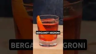 A gateway to the Negroni? Bergamot Negroni
