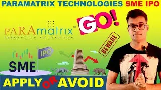 Paramatrix technologies ipo review