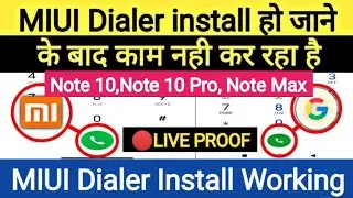 how to install miui dialer ! Redmi note 10 miui dialer install