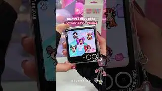 #powerpuffgirls for my #galaxyzflip6 🌈💖 #zflip6 #samsung #flipphone
