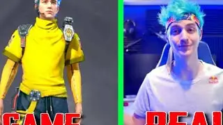 Free Fire characters in real life | John wick,Ninja,Will Smith & Many others in Garena FreeFire |