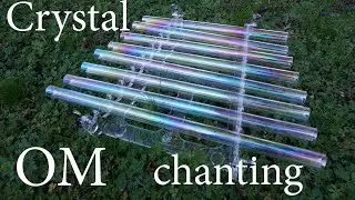 OM chanting with crystal harp 417 hz - soundhealing - Svaritanum