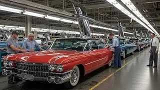 Inside the 1959 Cadillac Factory: How America Built the Car With the Biggest Fins Ever