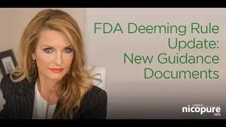 FDA Deeming Rule Update | Nicopure Labs