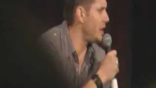 Jensen Ackles Panel - Intro/Vancouver FIlming/Ghost Surfer - 1 - Van Con 09