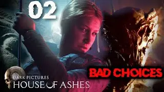 HOUSE OF ASHES - THIS BIG CRAZY MONSTER ON OUR A**ES! PART2(MAKING BAD CHOICES)