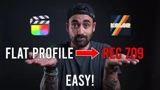 FREE LOG to Rec709 plug-in for Final Cut Pro for ANY camera (Leica too!) it's THAT easy