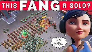 FANG a SOLO? HOW? 😳 Watch this great attack! BOOM BEACH best operation strategy/gameplay/tips