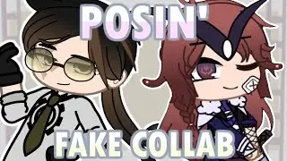 Posin' meme ✨ || FAKE COLLAB with @solo_fixian || Gacha Animation