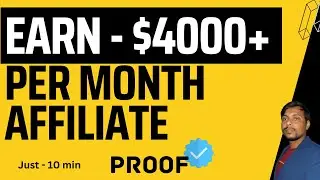 Earn $4000 Per Month Unique Affiliate Marketing Idea For Beginners