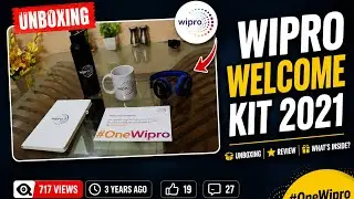 Wipro Welcome Kit 2022 | Wipro Welcome Kit Unboxing😍