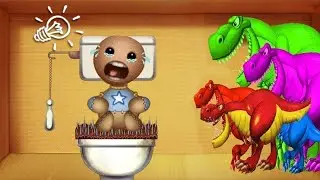 WC Buddy Toiletvs  Amazing Dinosaur T-rex | Kick The Buddy 2021