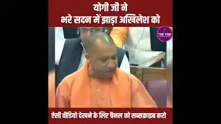 योगी जी ने भरे सदन में अखिलेश को झाड़ा | Yogi Adityanath Status Video | The Yogi Adityanath