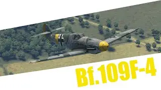 War Thunder | Реалистичные бои | Bf.109F-4 | 1.85.0.35 (Устаревшее)