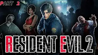Meeting Ada Wong, Mr. X Joins The Party, Lickers And Dogs Galore Resident Evil 2 Part 2