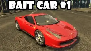 GTA IV - LCPDFR: Bait Car Operation # 1 [HD]