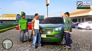 GTA San Andreas: Remastered Graphics 2022 - Free-Roam Gameplay on RTX™ 3090 [GTA 5 PC Mod]