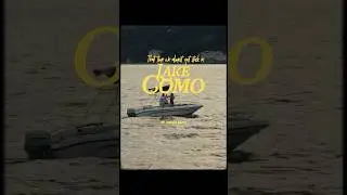 The Untold Story About That Time We Almost Got Stuck In Lake Como 🇮🇹 #Lakecomo #Zve10 #travelFilm