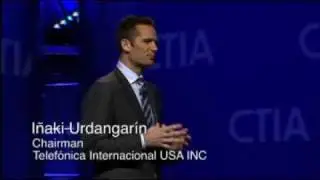 Charla de Iñaki Urdangarin en el congreso CTIA de Las Vegas