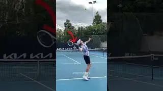 Sneaky underhand serve 