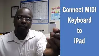 How to connect your MIDI keyboard to your iPad - Setup
