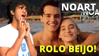 REAGINDO NOART MOMENTOS - ROLO BEIJO DE VERDADE!