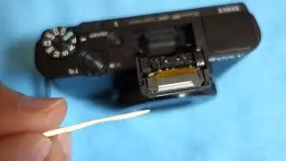 Sony RX100 M5A, bad lens gears. P2. removing flash cover.