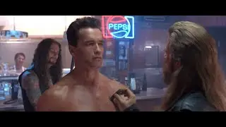 Знаменитая сцена прибытия Терминатора - Терминатор 2: Судный день (1991)