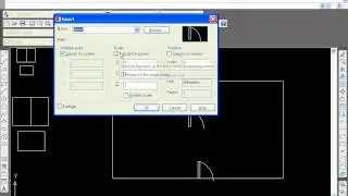 AutoCAD - Insert command